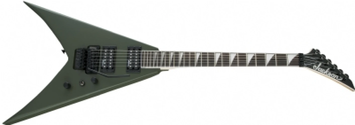 Jackson JS King V JS32 Amaranth Klavye Matte Army Drab Elektro Gitar 2