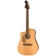 Fender Redondo Player Ceviz Klavye GPG Natural Solak Elektro Akustik Gitar 3