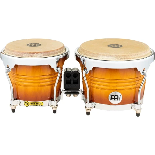 Meinl FWB200GAB 6 3/4"+ 8" Bongoset (Gold Amber, Sunburst Free Ride) 2