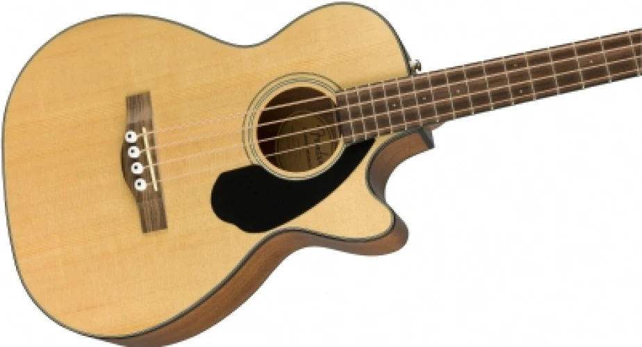 Fender CB-60SCE Bass Natural Akustik Bas Gitar 4