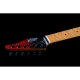 Jet JS-1000 Vulcano HH Elektro Gitar (Flamed Transparent Red) 6