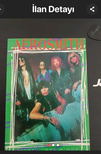 Aerosmith Şarkı Sözleri ve İnceleme Kitabı 1