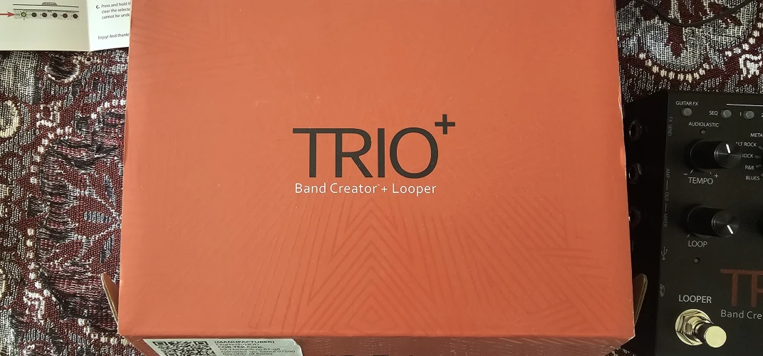 digitech trio+ trio plus band creator + looper 7