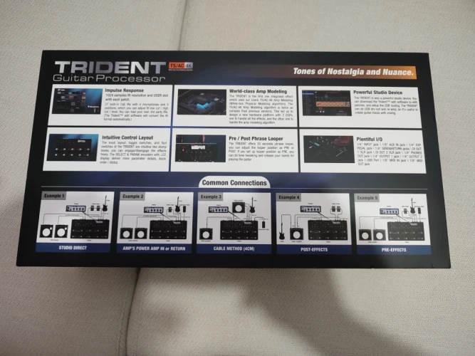 NUX Trident gitar prosesör 9
