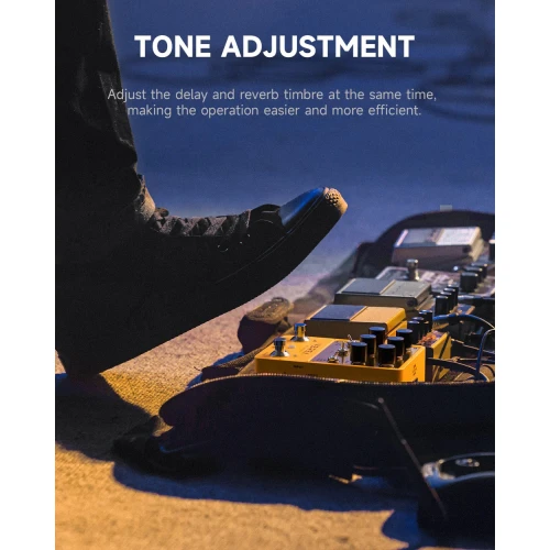 Donner Versa - Yellow Fall II 3x3 Reverb ve Delay Pedalı 8