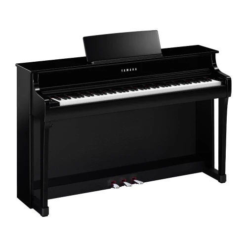 Yamaha Clavinova CLP835PE Dijital Piyano (Parlak Siyah) 2
