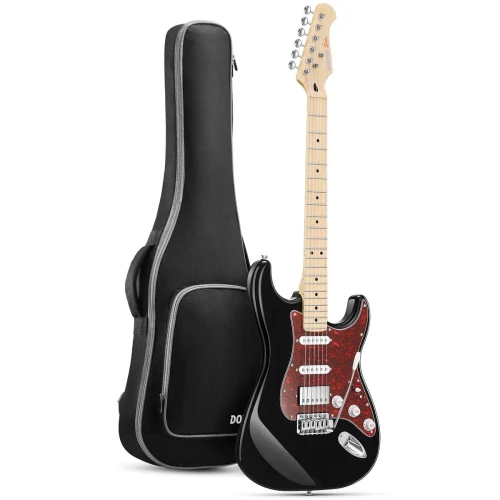 Donner DST-152B Elektro Gitar (Siyah) 5