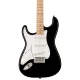 Squier Sonic Stratocaster LH Akçaağaç Klavye WPG Black Solak Elektro Gitar 3