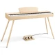 Donner DDP-80 Wooden Style Dijital Piyano (Naturel Wood) 1