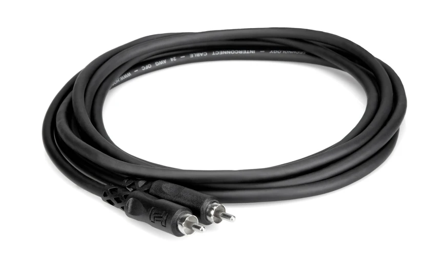 HOSA RCA (M) - RCA (M) Balanssız kablo 3 mt. 1