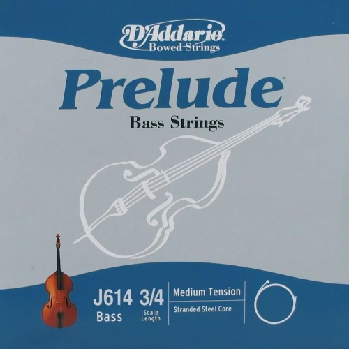 DADDARIO J614 KONTRABAS TEK TEL, 3/4, PRELUDE, E-(Mİ), MEDIUM 2