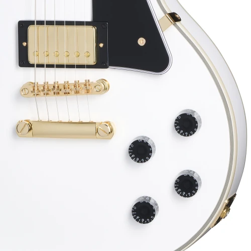 Epiphone Les Paul Custom Elektro Gitar (Alpine White) 5