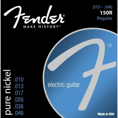 Fender Original 150 Pure Nickel Wound Ball End 150R .010-.046 Elektro Gitar Teli 1