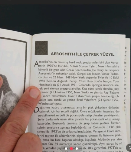 Aerosmith Şarkı Sözleri ve İnceleme Kitabı 2