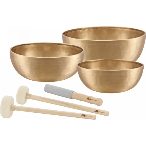 Meinl Sonic Energy 3-Parça Energy Therapy Series Singing Bowl Set (1400/1800/2200 g) 1