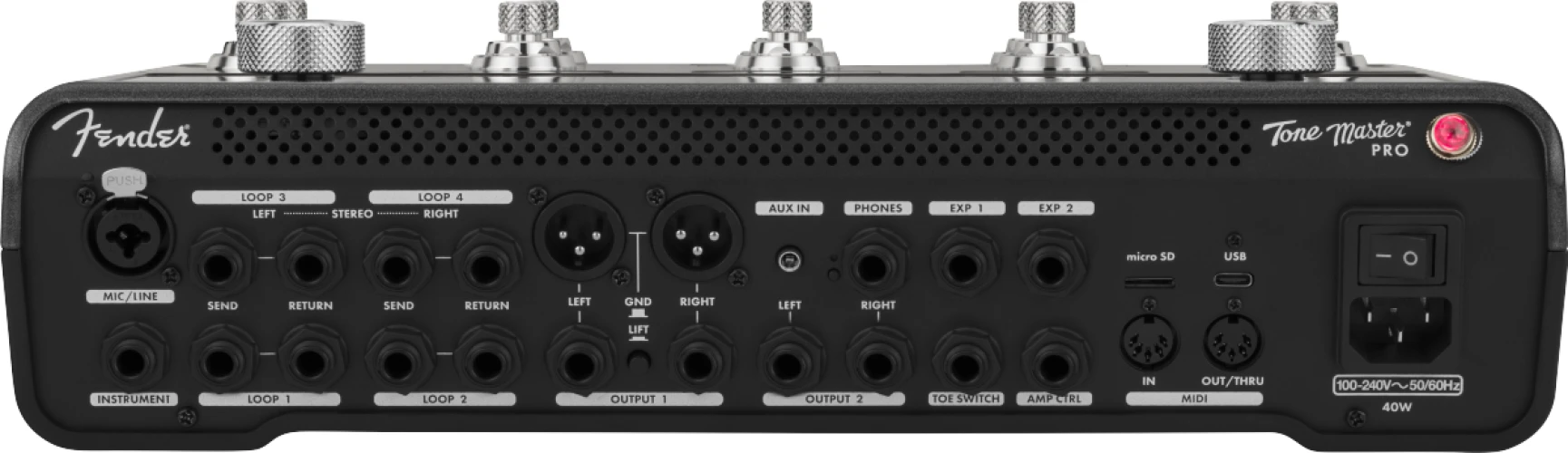 Fender Tone Master Pro Gitar Efekt Prosesörü 2