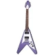 Epiphone Kirk Hammett 1979 Flying V Elektro Gitar (Purple Metallic) 1