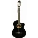 Barcelona LC 3900 CEQ BK Elektro Klasik Gitar 1