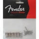 Fender American Standard Stratocaster Bridge Saddles 08-Present Nickel Set of 6 Köprü Yedek Parça 3