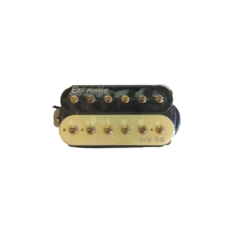 artec HV58-ZB-B bridge alnico humbucker manyetik gitar için 2