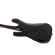 Schecter Reaper-6 Custom Elektro Gitar (Parlak Siyah) 7