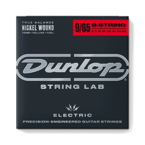 Jim Dunlop DEN0965 Nickel 8 Telli Elektro Gitar Teli (9-42) 2