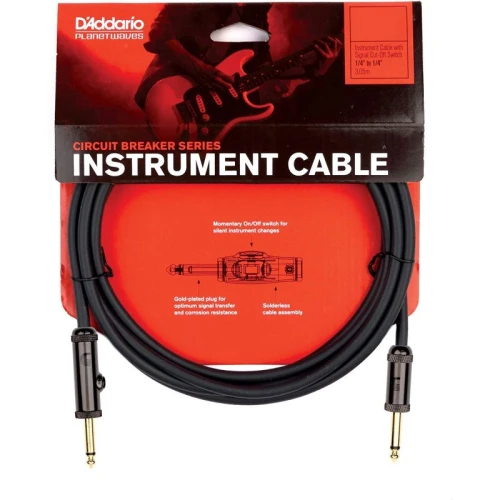 Planet Waves PW-AG-20 Momentary 6 Metre Devre Kesicili Enstrüman Kablosu (6,10 mt) 1