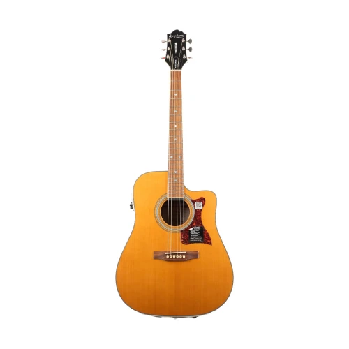 [Outlet] Epiphone Masterbilt DR-500MCE Elektro Akustik Gitar (Natural) (OL 25-25054) 1