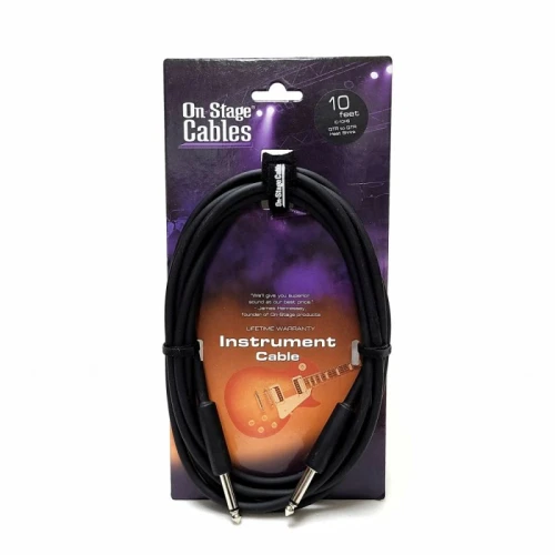 On Stage IC-10HS 3 Metre Heat-Shrink Enstruman Kablosu 2