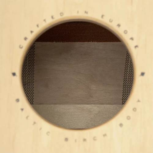 Meinl SC80BW Frontplate Snarecraft Cajon (Natural Burl Wood) 5