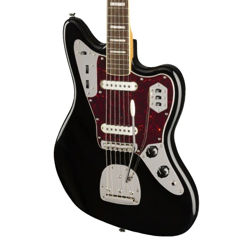 Squier Classic Vibe 70s Jaguar Laurel Klavye Black Elektro Gitar 5