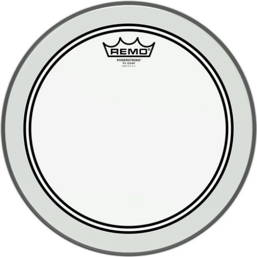 REMO P3-0312-BP- Powerstroke® P3 Şeffaf 12" Davul Derisi 1