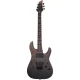 Schecter C-1 Standard Elektro Gitar (Black Fade Burst Burl) 1