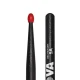 VICFIRTH N5ANB BAGET NOVA 5A NYLON TIP RED COLOURED, BLACK 1