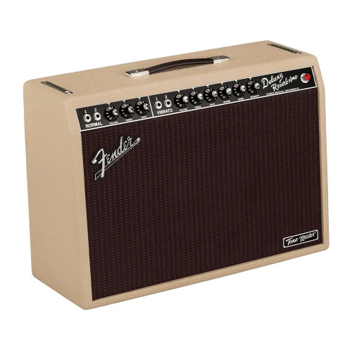Fender Tone Master Deluxe Reverb Blonde Elektro Gitar Amfisi 1