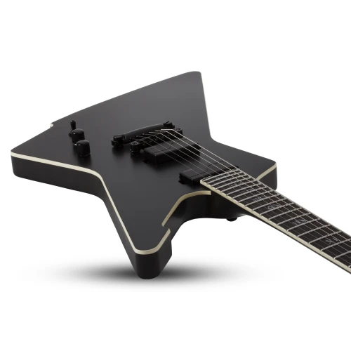 Schecter E-1 SLS Evil Twin Elektro Gitar (Satin Black) 2