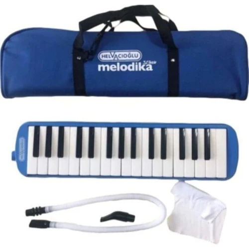 Helvacıoğlu 32 Tuşlu Melodika (Lacivert) 1