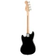 Squier Sonic Bronco Bass Laurel Klavye WPG Siyah Bas Gitar 2