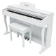 KÖHNER SLP-275 Wh Dijital Konsol Piyano, Bluetooth, Tuş Hassasiyeti, 88 Tuşlu, Kapaklı (ve Tabure ) 2