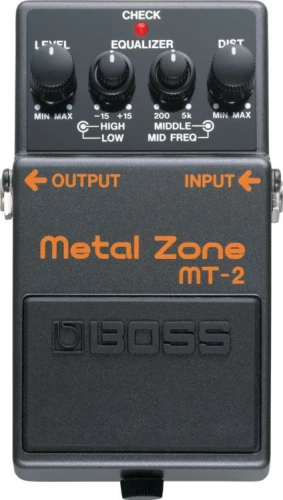 Boss MT-2 Metal Zone Compact Pedal 1