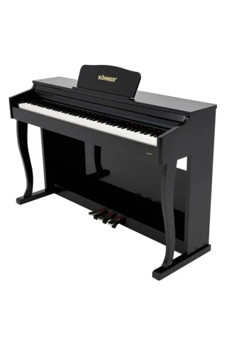 KÖHNER SLP-275 BK Dijital Konsol Piyano, Bluetooth, Tuş Hassasiyeti, 88 Tuşlu, Kapaklı 3