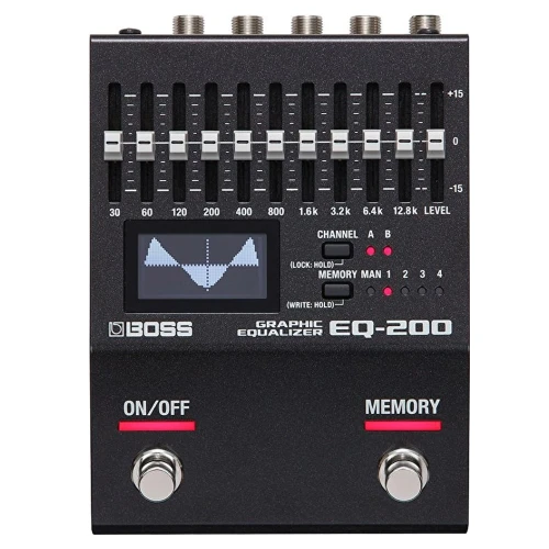 BOSS EQ-200 Programmable Stereo Graphic Equalizer 4