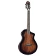 Ortega TourPlayer Deluxe RTPDLX-ACA Elektro Klasik Gitar (Acacia Burst) 2