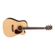 CORT MR710FNAT ELEKTRO AKUSTİK GİTAR, NATUREL, FISHMAN EQ 2