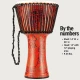Meinl PADJ1-XL-F Travel Series 14" Djembe (Pharaohs) 2