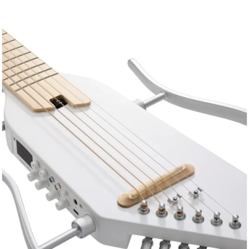 Donner Hush-i Pro Elektro Akustik Gitar (Beyaz) 4