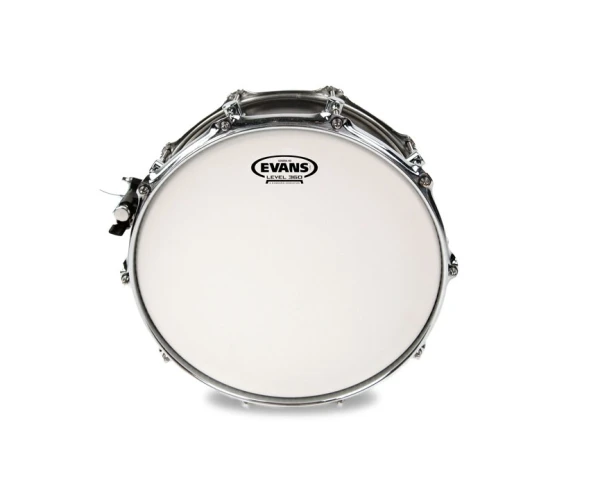 EVANS B13HD 13" DERİ GENERA TRAMPET KUMLU BEYAZ RİNGLİ ÇİFT KAT 3