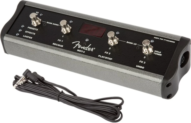 Fender Four Düğme MGT-4 1/4 Connector Mustang GT Footswitch 1