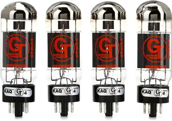 Groove Tubes GT-6L6-S MED QUARTET Power Tube Lamba 1