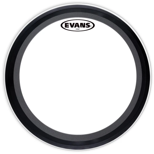 EVANS BD22EMADCW 22" DERİ KİCK KUMLU BEYAZ SÜNGERLİ TEK KAT (10 MİL) 3